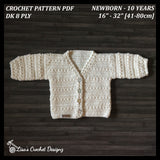 ashley crochet sweater pattern details