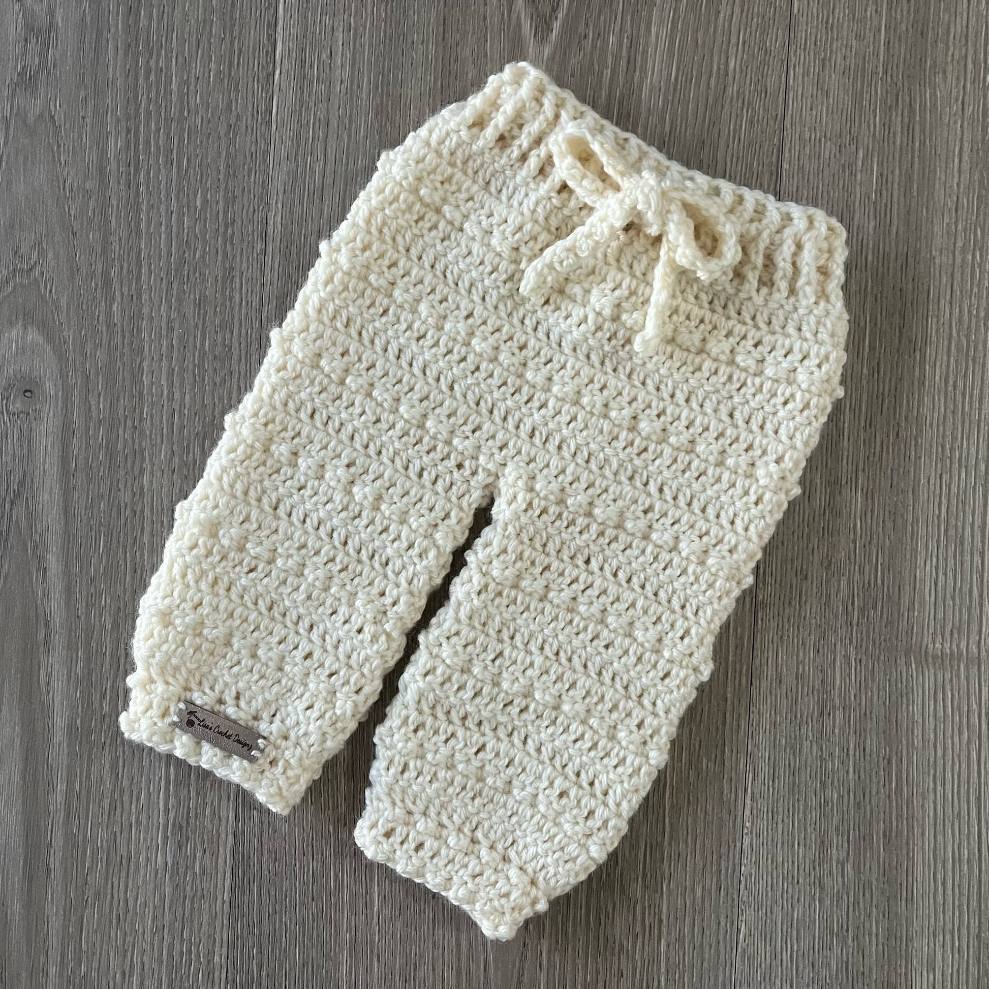 ashley crochet baby leggings