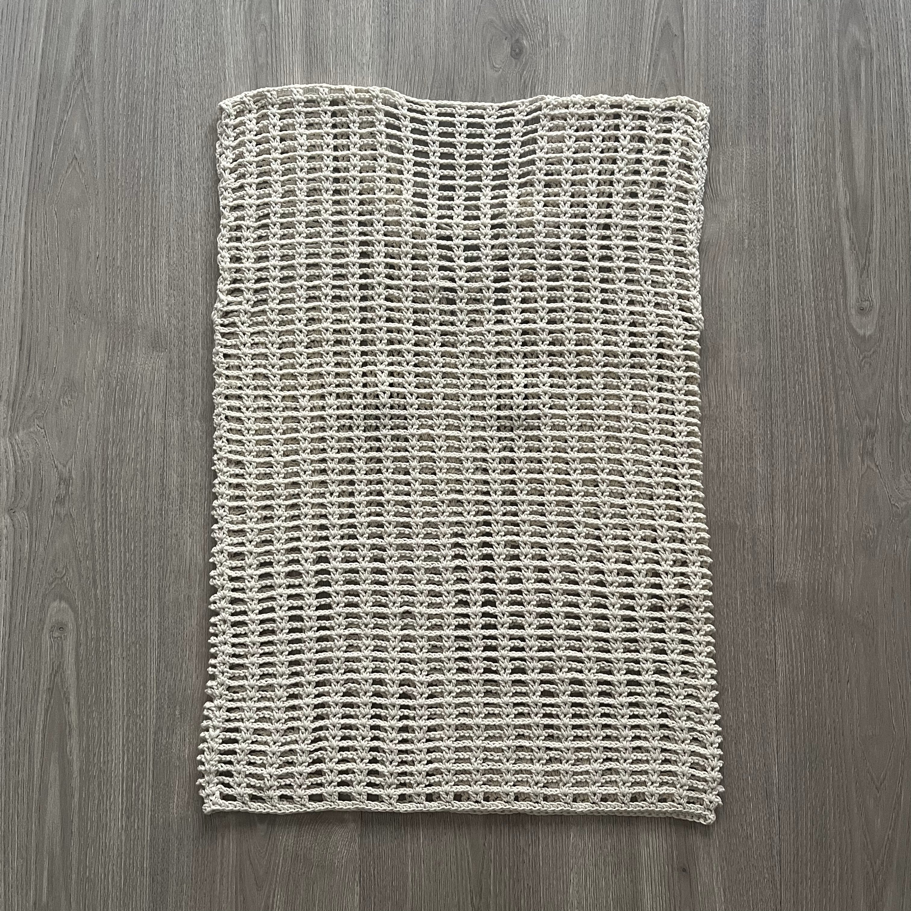 Cade Crochet Pattern Men's Mesh T-Shirt (S-5XL) – Digital PDF Pattern in English