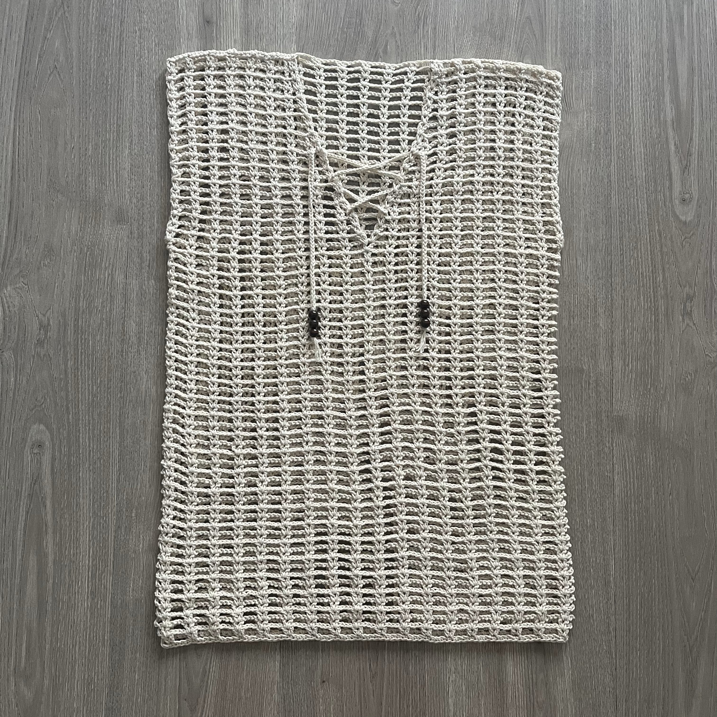 Cade Crochet Pattern Men's Mesh T-Shirt (S-5XL) – Digital PDF Pattern in English