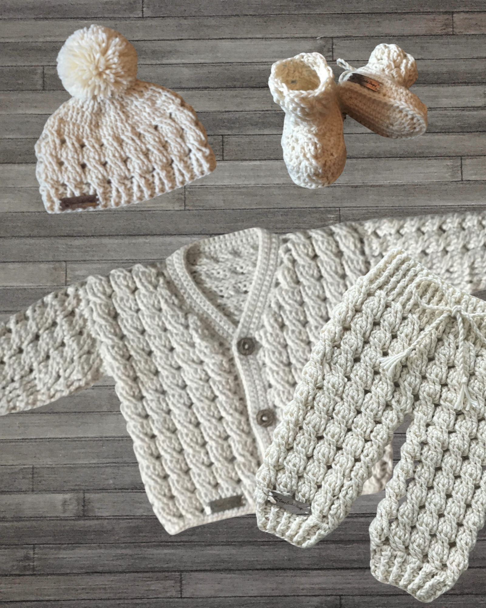 Caleb Baby Pants Crochet Pattern - Newborn to 2 Years | English PDF