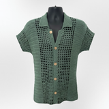 Colt Crochet Men's Shirt Pattern (S-5XL) - English Only