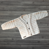 Cooper Cardigan, Hat & Booties (Baby to 2 Years) | Crochet Pattern PDF | English