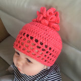 Coral Crochet Hat Pattern (Preemie–10 Years) – English Only