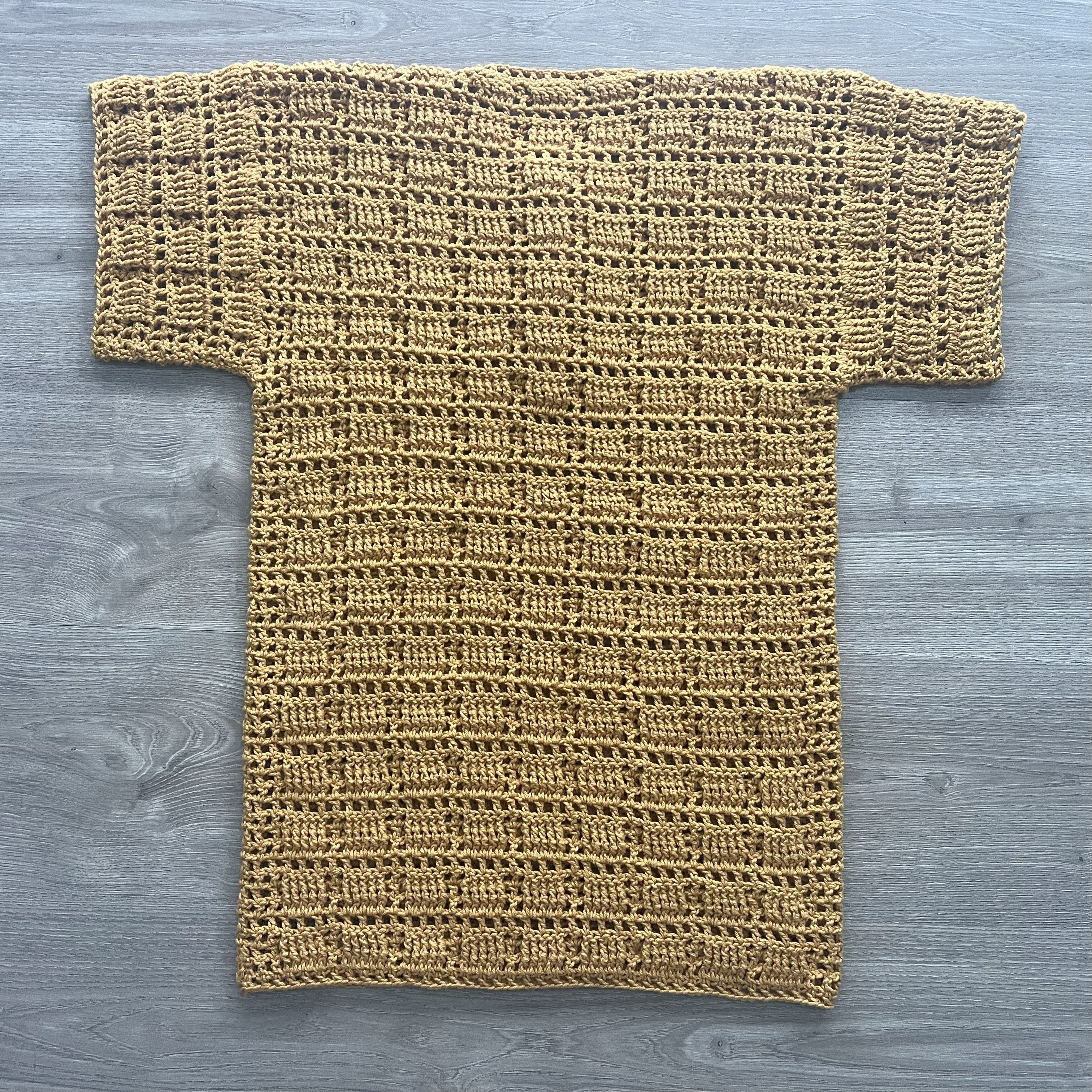 Dallin Crochet Pattern Men's Henley Shirt (S-5XL) – Digital PDF Pattern in English