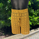 Crochet Men's Mesh Shorts Pattern (S–5XL) – Dallin Crochet Shorts for Men & Women