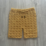 Crochet Men's Mesh Shorts Pattern (S–5XL) – Dallin Crochet Shorts for Men & Women