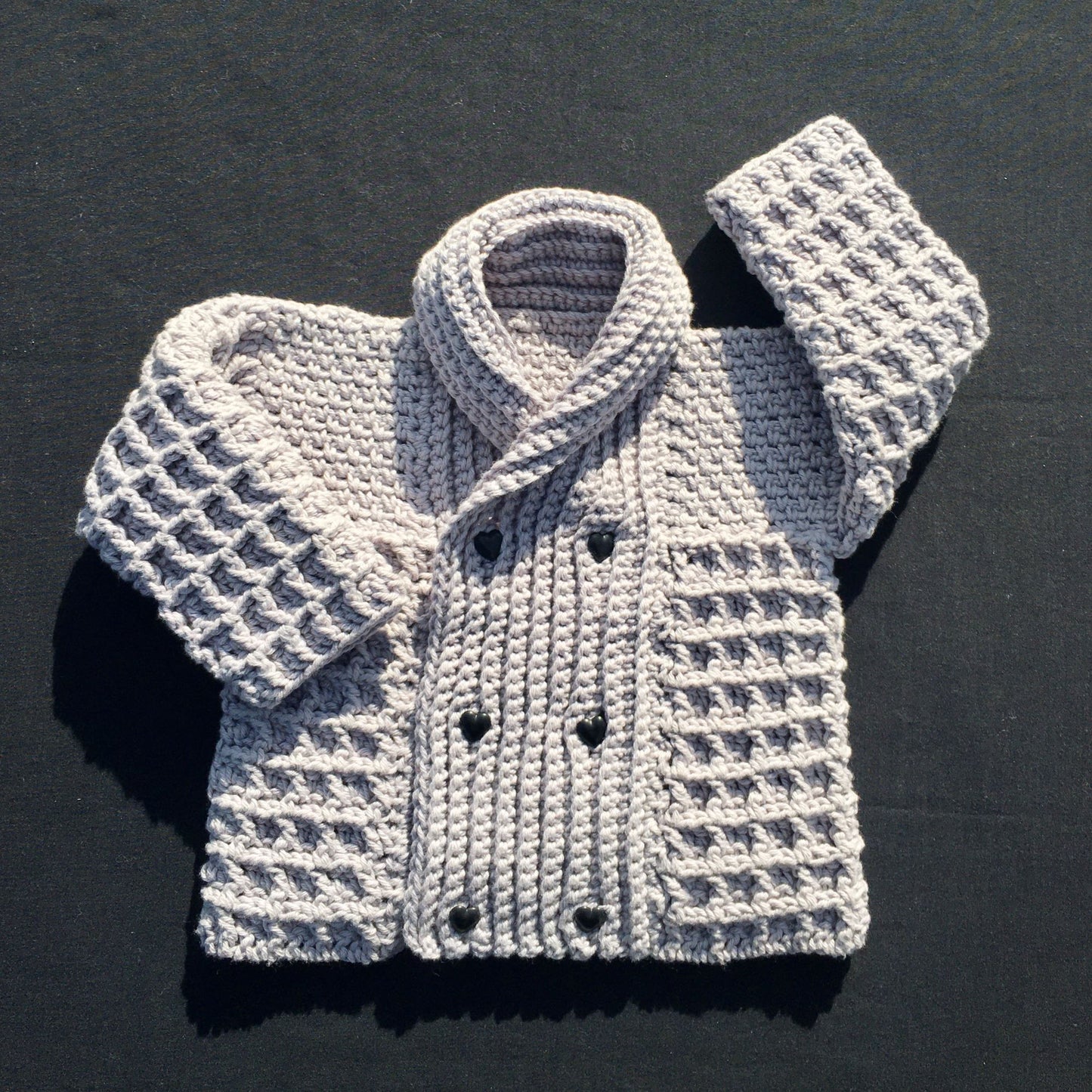 dean crochet baby sweater