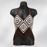 Crochet Boho Summer Top Pattern (Baby to Plus Size) – Dreamcatcher Granny Square Top