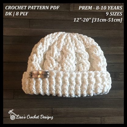 ethan crochet hat