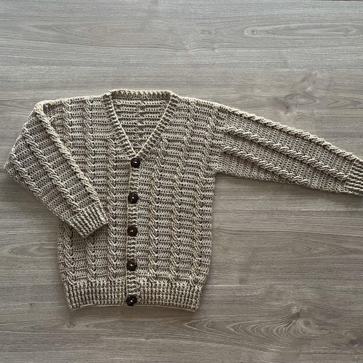 unisex crochet sweater pattern