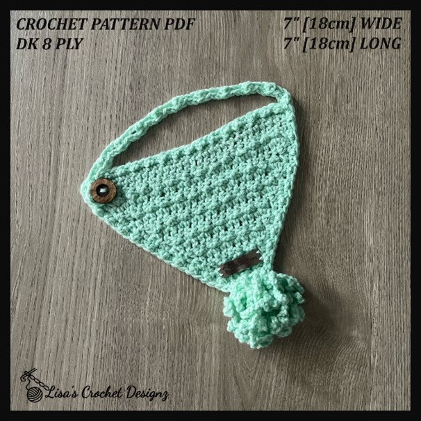 Fiona Crochet Pattern Collections – Cardigan & Pants (0-2Y), Hat (0-10Y), Booties & Trendy Bandana Bib English PDF