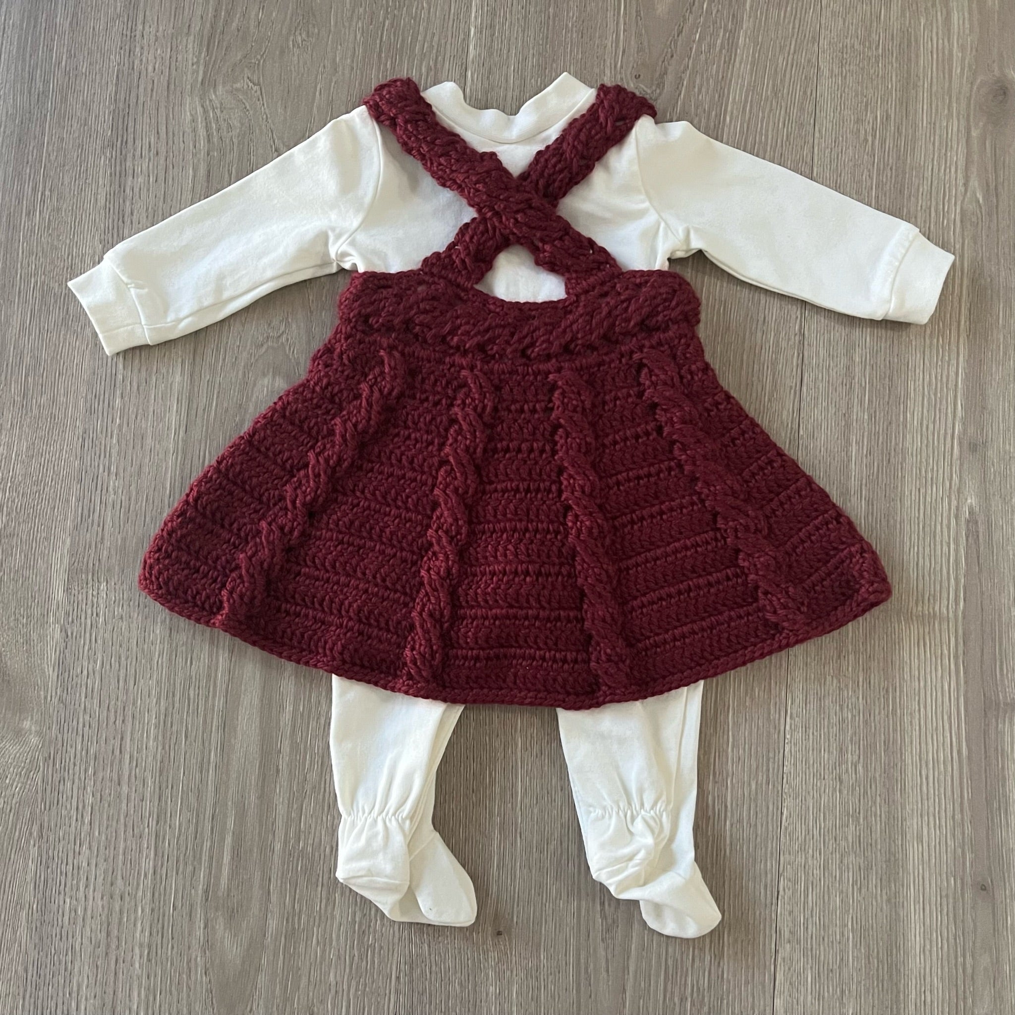 Tutorial Baby Crochet Dress - YouTube