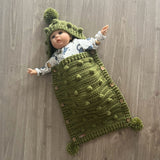 Hunter Crochet Pattern – Baby Sleeping Bag Cocoon (PDF, English Only)