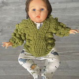 Crochet Baby & Kids Sweater & Vest Pattern – Hunter V-Neck Pullover (0–12Y) – English Only