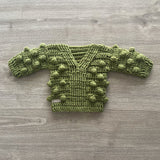 Crochet Baby & Kids Sweater & Vest Pattern PDF – Hunter V-Neck Pullover (0–10Y)
