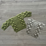 Crochet Baby & Kids Sweater & Vest Pattern – Hunter V-Neck Pullover (0–12Y) – English Only
