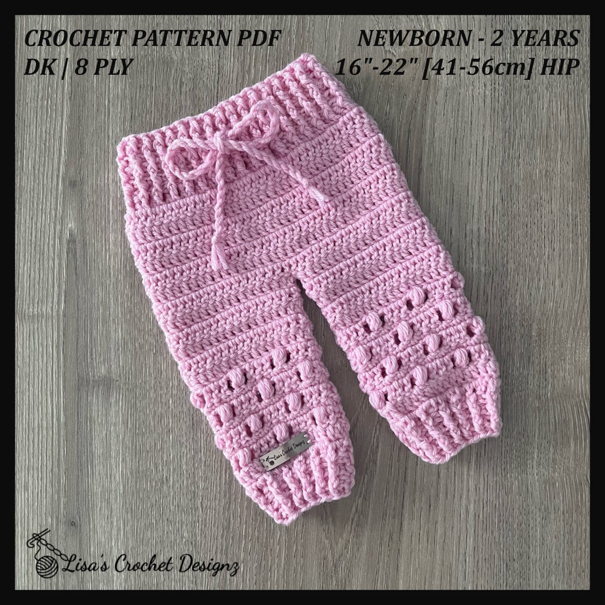 Izzy Crochet Cardigan (0-2Y), Hat (0-10Y) & Booties Set – PDF Crochet Pattern | English