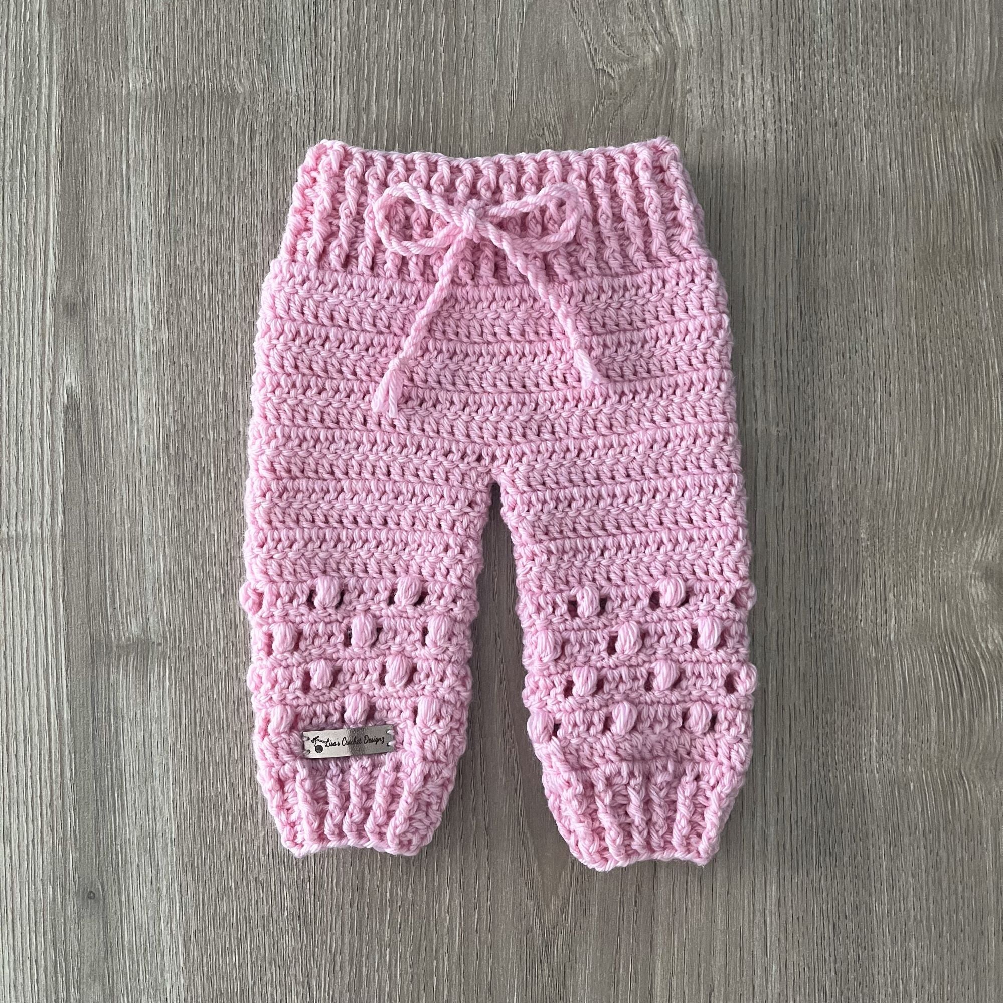 Izzy Crochet Pattern Collection – Cardigan & Pants (0-2 Yrs), Hat (0-10 Yrs) & Booties | PDF Pattern (English)