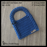 Jacob Crochet Baby Bib Pattern PDF – English Only | Instant Download