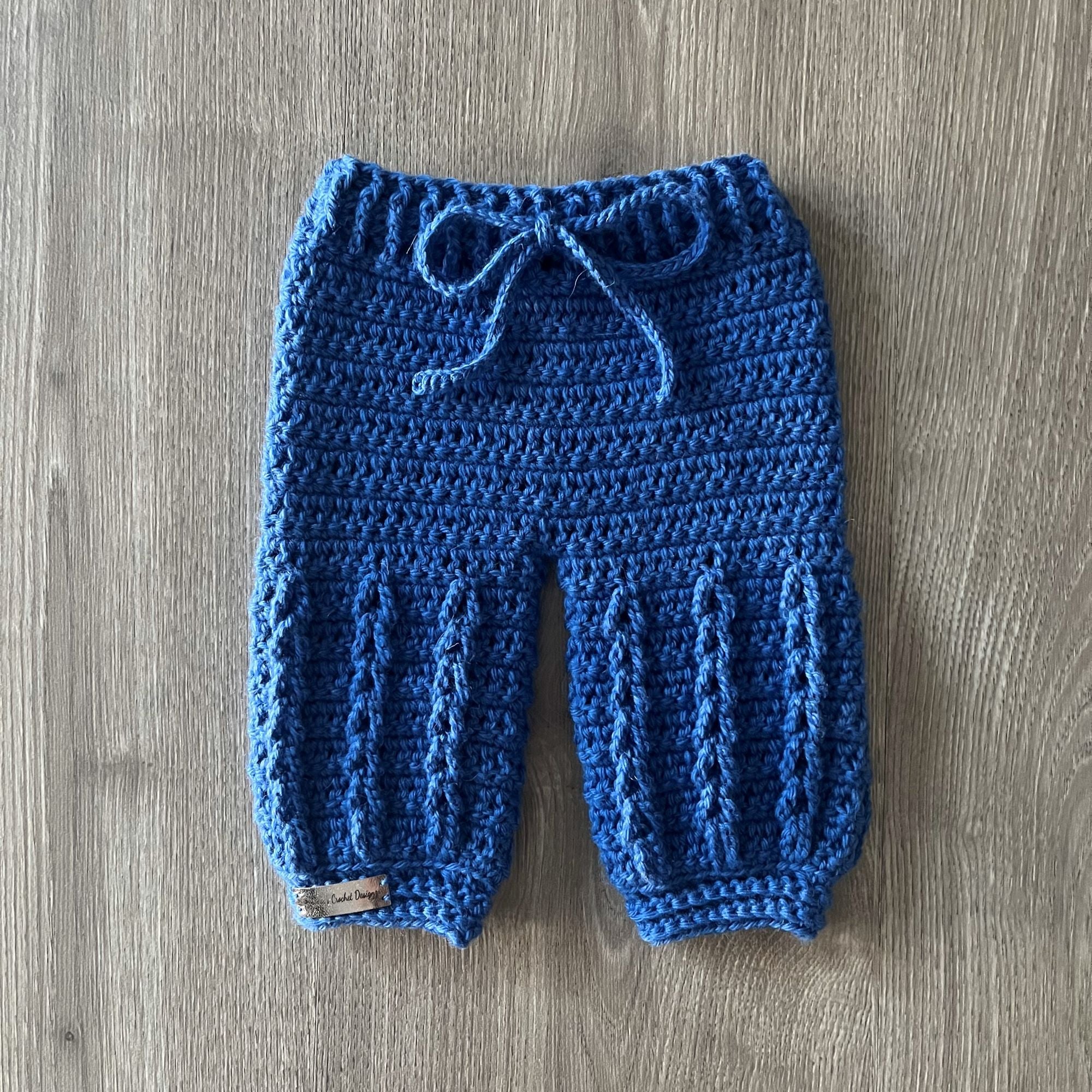 Jacob Baby Pants Crochet Pattern PDF | Newborn to 2 Years | English Only