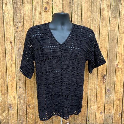 Crochet Pattern Jet Mens T-shirt XS - 2XL