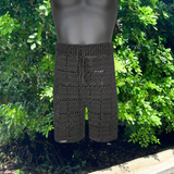 Crochet Men's Shorts Pattern (S–5XL) – Jet Mesh Crochet Shorts for Men & Women