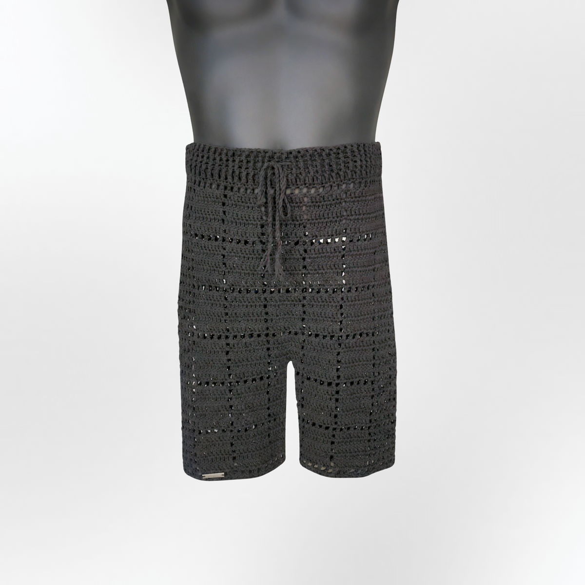 Crochet Men's Shorts Pattern (S–5XL) – Jet Mesh Crochet Shorts for Men & Women