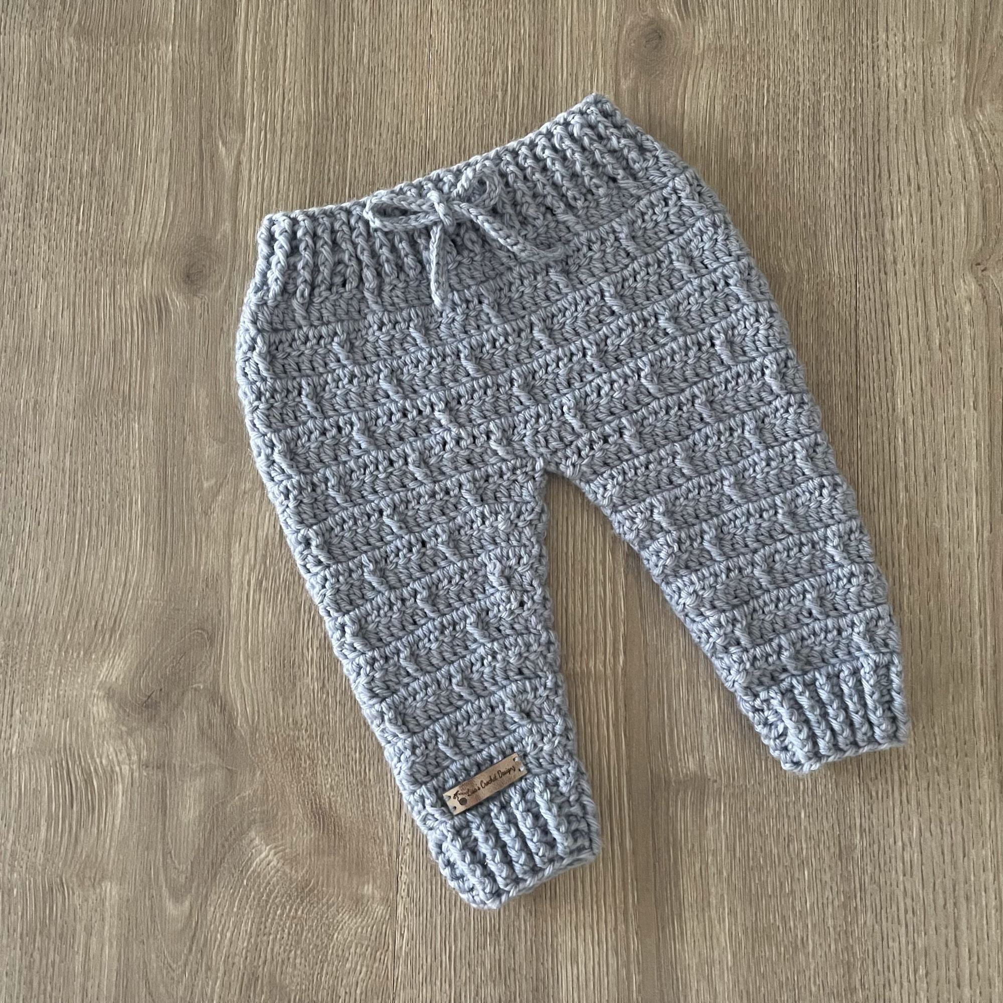 Kasey Crochet Pattern Collection – Cardigan & Hat (to 10Y), Baby Pants (to 2 Y), Booties – English Only