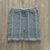 Crochet Men's Shorts Pattern – Kayne Cabled Crochet Shorts (Unisex, S–5XL) – English Only