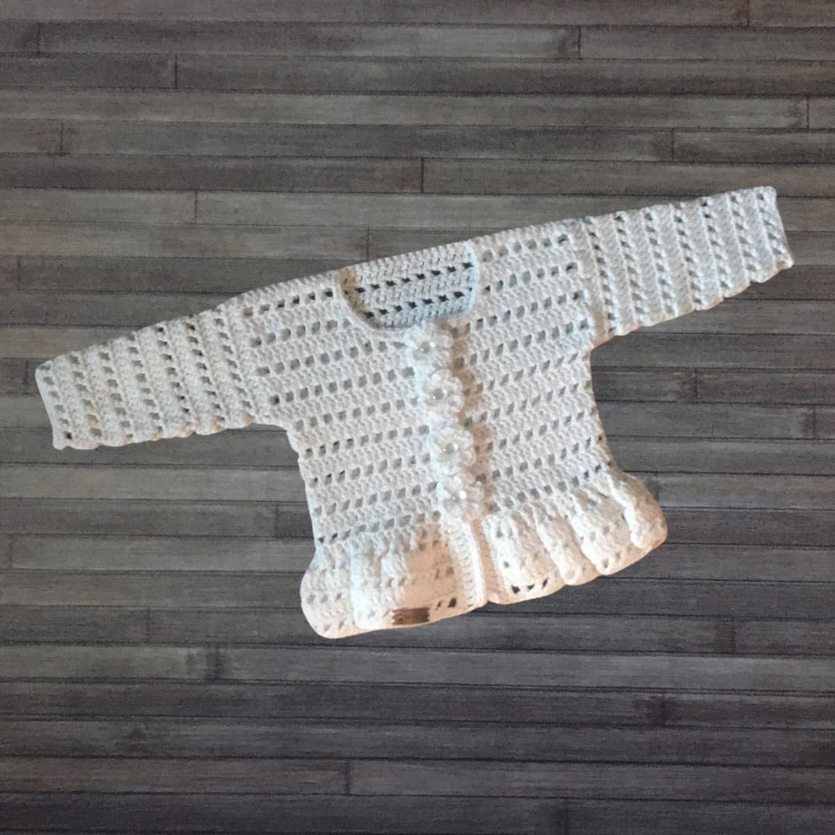 Leah Baby Cardigan – Baby to 2 Years | Crochet Pattern PDF | English