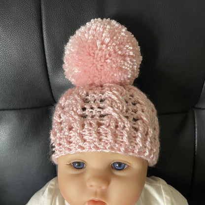 Crochet Pattern Lola Crochet Cabled Hat Prem to 10 Years