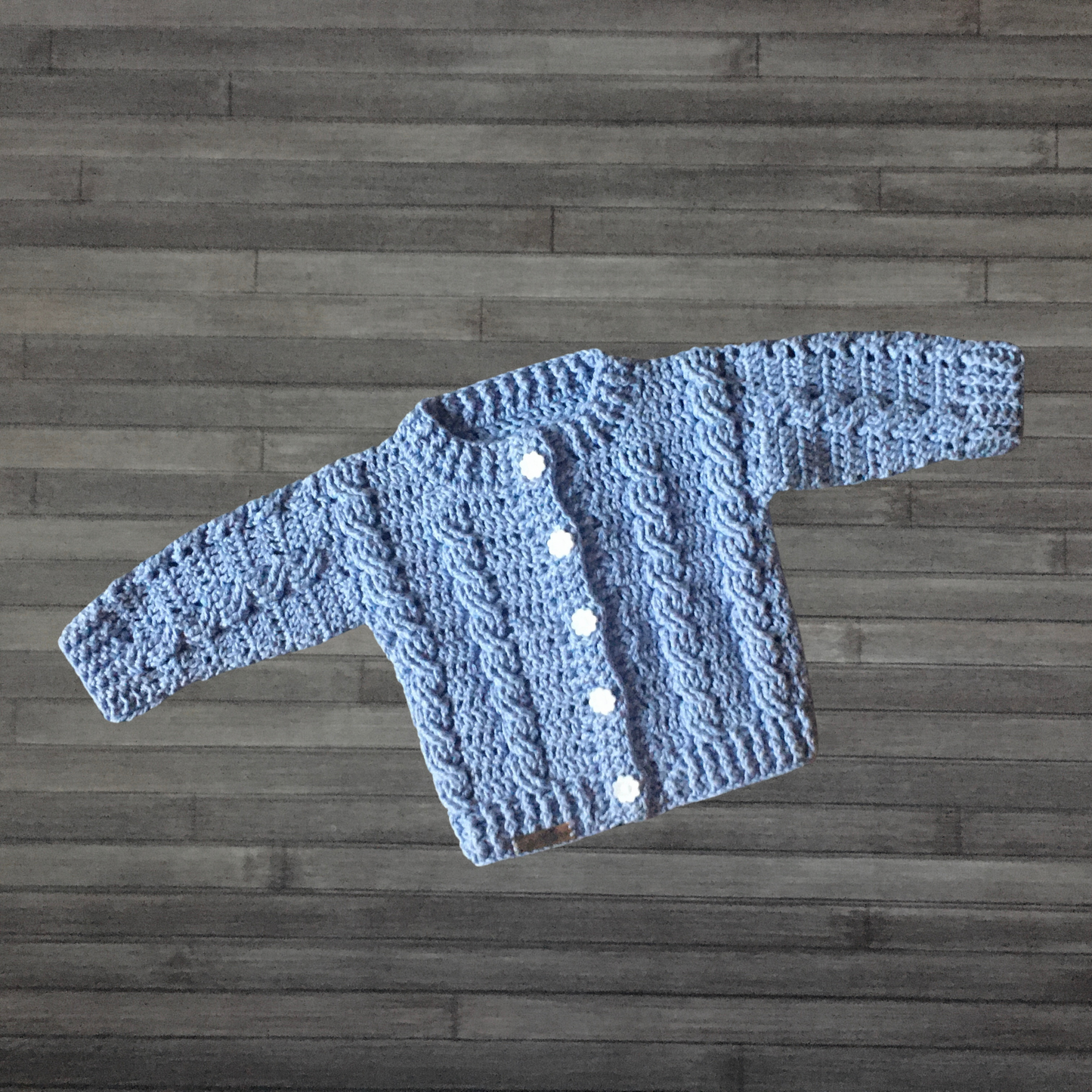 Crochet Pattern Lola Baby Cardigan to 2 Years