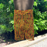 Crochet Mesh Shorts Pattern – Mirage Summer Shorts (Unisex, XXS–5XL)