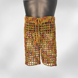 Crochet Mesh Shorts Pattern – Mirage Summer Shorts (Unisex, XXS–5XL)