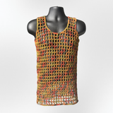 Crochet Mesh Tank Top Pattern – Mirage Summer Singlet (Unisex, XXS–5XL)