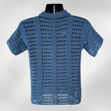 Crochet Men’s Polo Pattern (S–5XL)– Ocean Polo Shirt for Men & Women