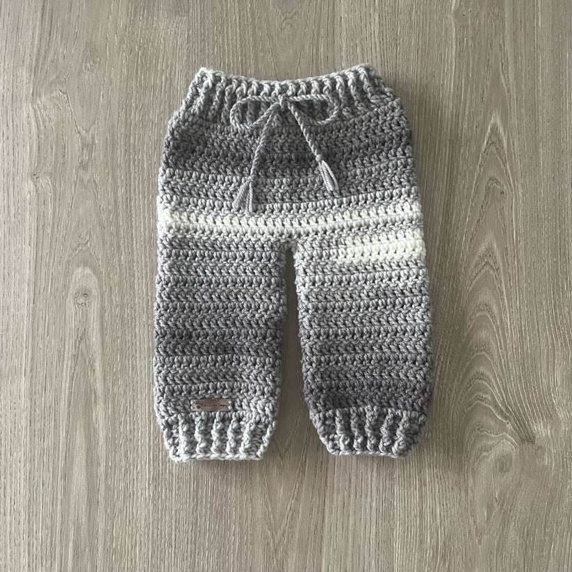 Rebel Crochet Baby Pants Crochet Pattern Baby to 2 Years Lisa's