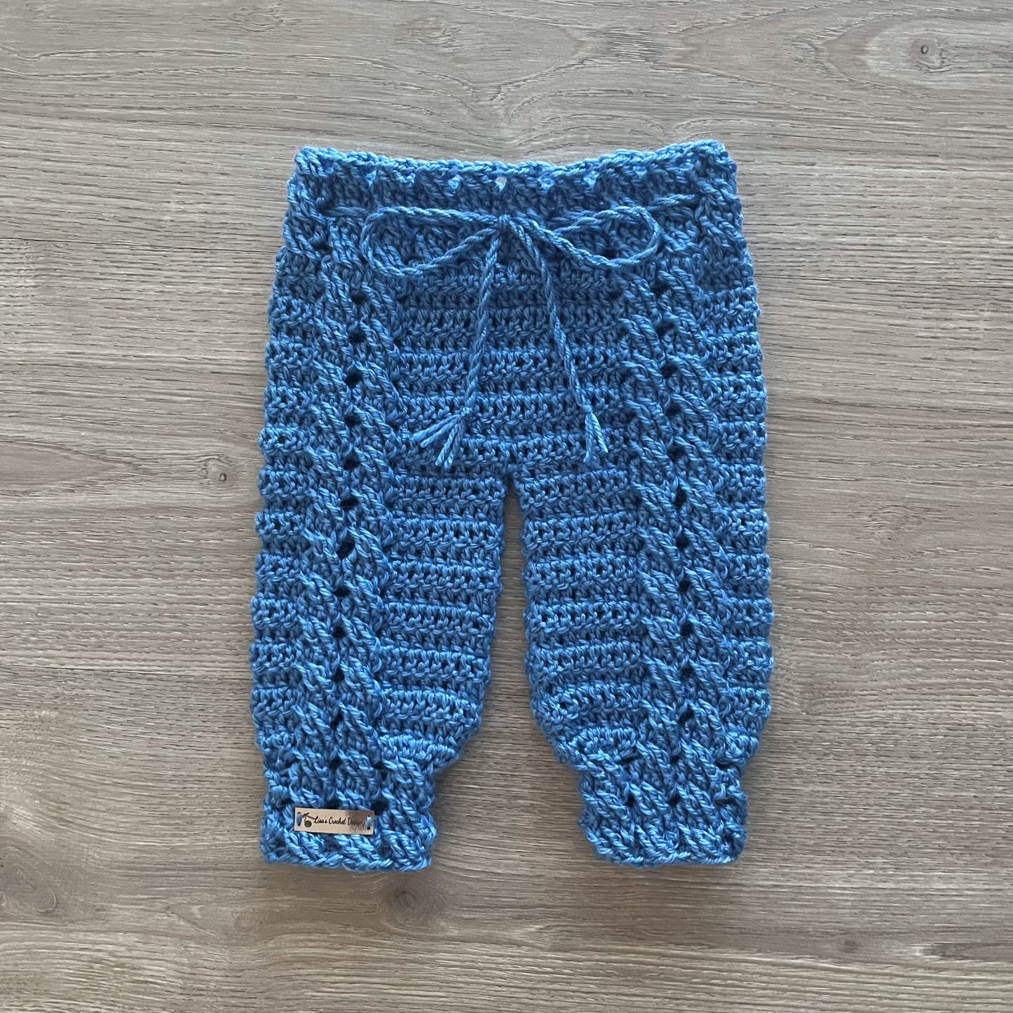 Crochet Pattern River Baby Pants to 2 Years