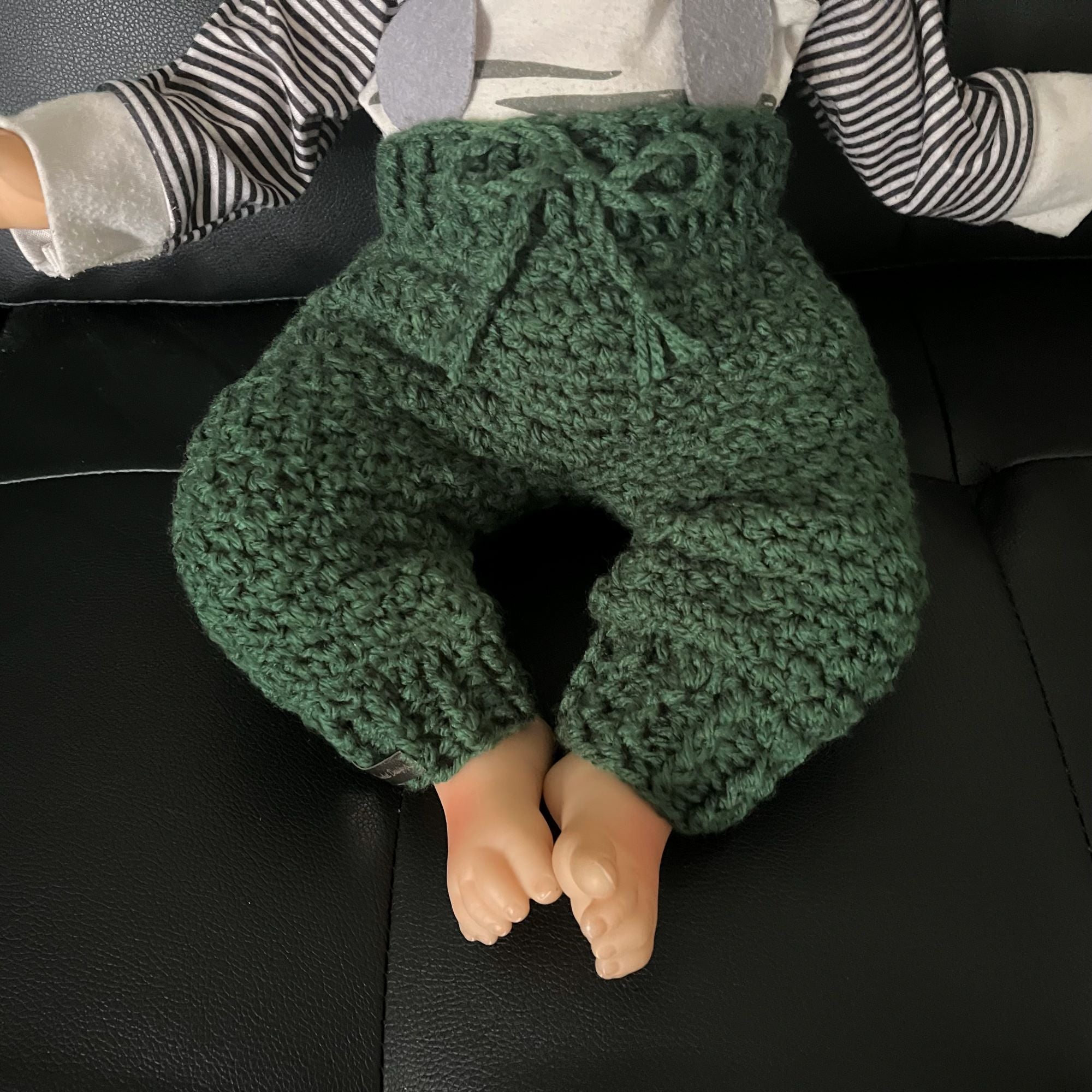 Rocky Crochet Pattern Set - Shawl Collar Cardigan & Hat (0 to 10Y) + Baby Pants (0 to 2Y) English PDF