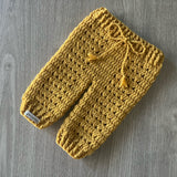 Sam Crochet Baby Pants Pattern | Seamless Textured Baby Leggings | 6 Sizes Newborn-2Y | English PDF