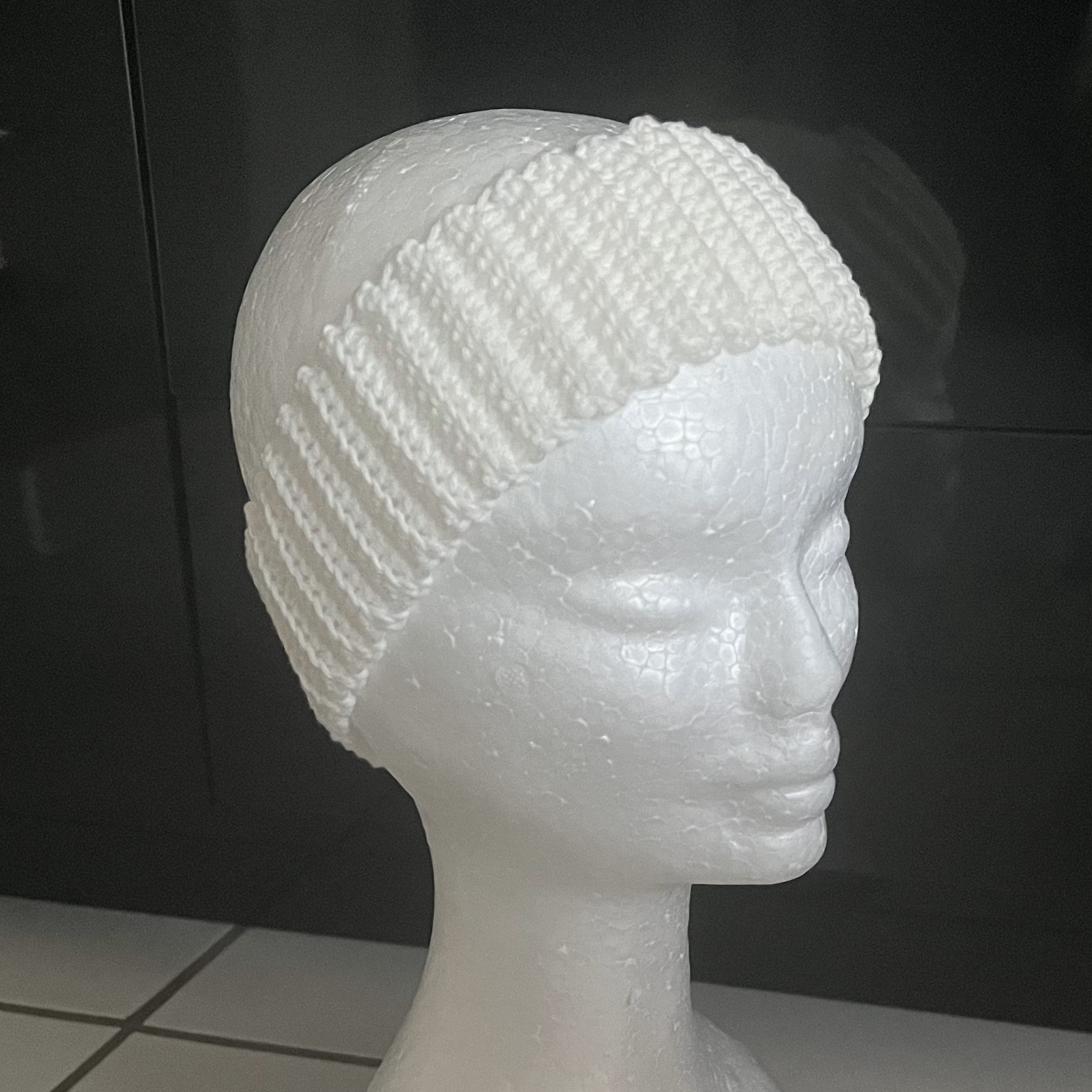 Snowy Crochet Headband Pattern – Easy DIY Winter & Spa Accessory | English PDF