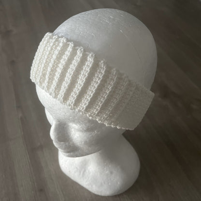 Crochet Pattern Snowy Headband - All Sizes