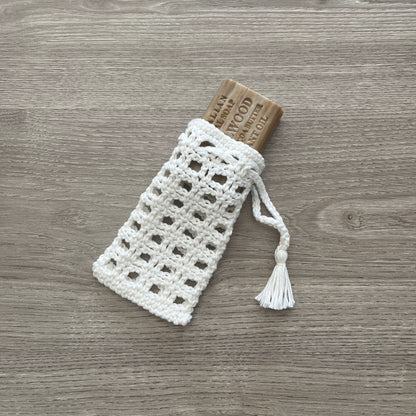 Crochet Pattern Snowy Soap Saver