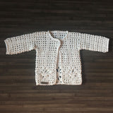 summer crochet baby sweater