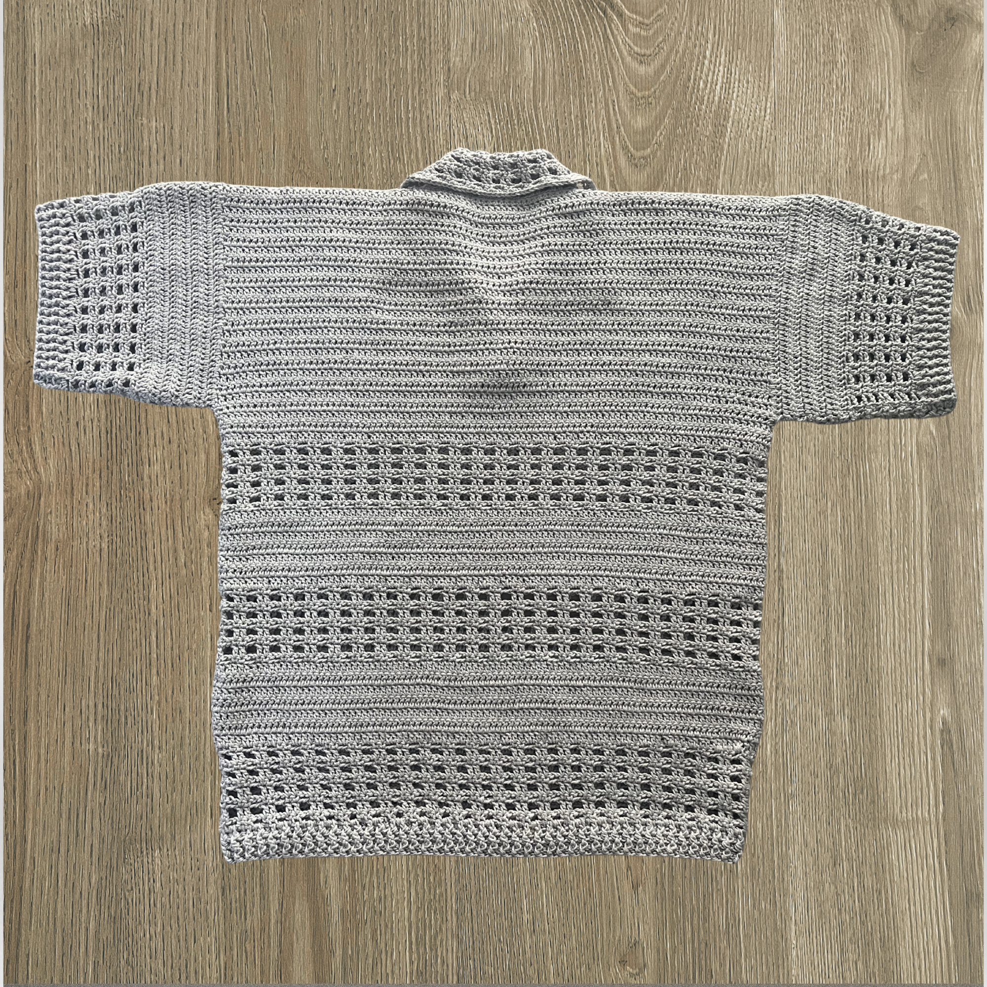 Taylor Crochet Pattern Men's Polo Shirt (S-5XL) – Digital PDF Pattern in English