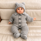 Crochet Baby & Kids Pattern Collection – Theo Cardigan, Hat, Booties & Pants