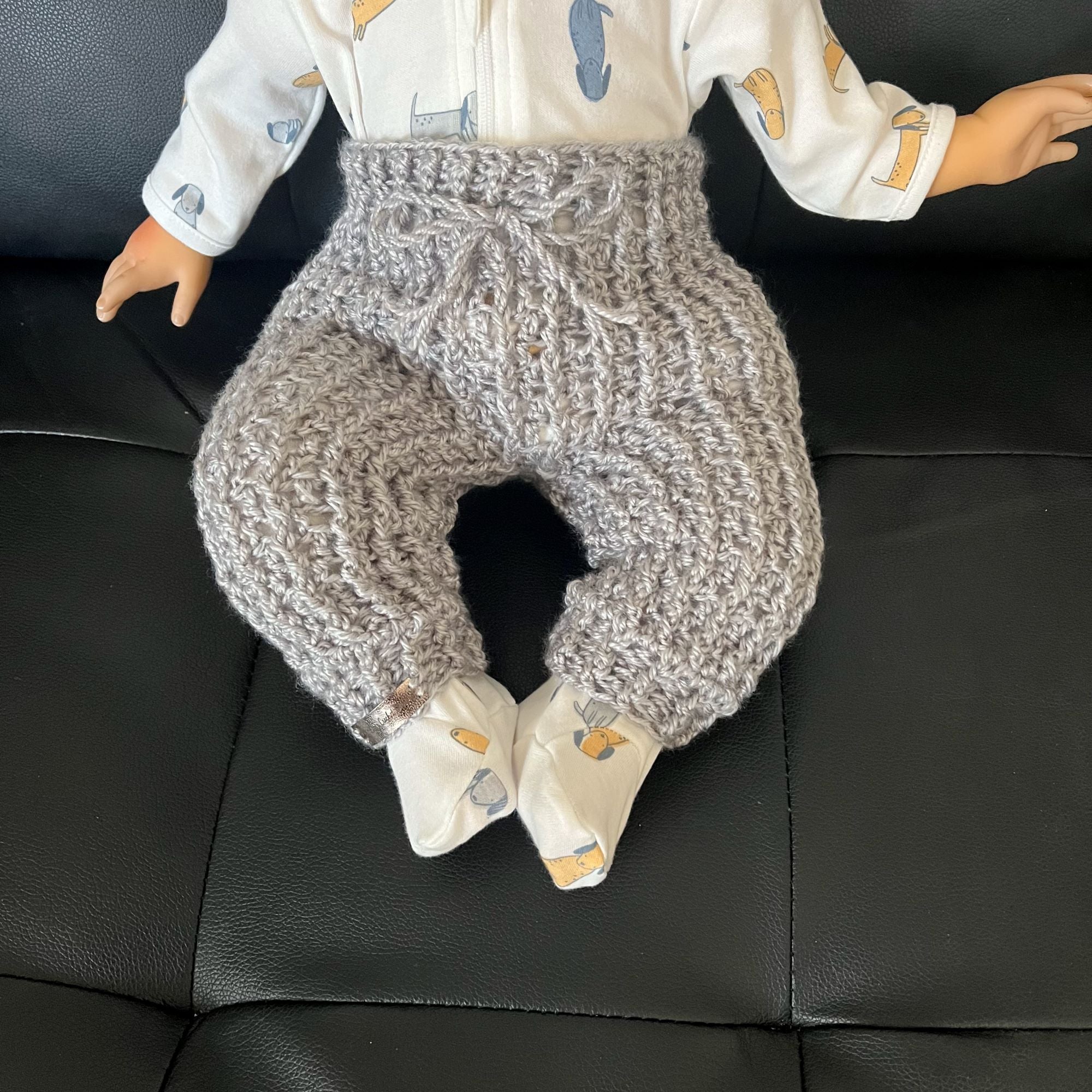 Baby Pants | You Can Knit This On Your Knitting Machine