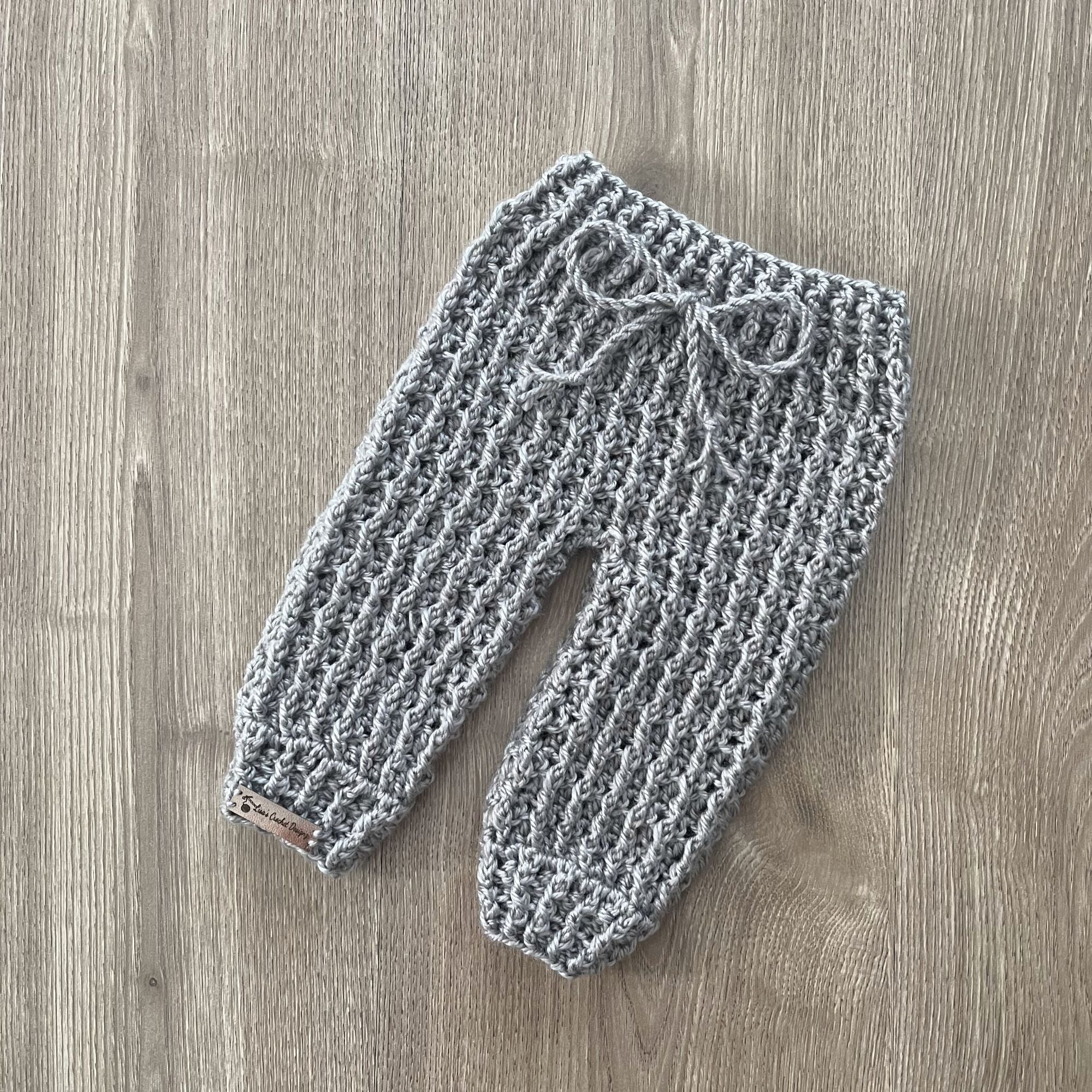 Theo Crochet Baby Pants PDF Pattern | Newborn to 2 Years | English Only