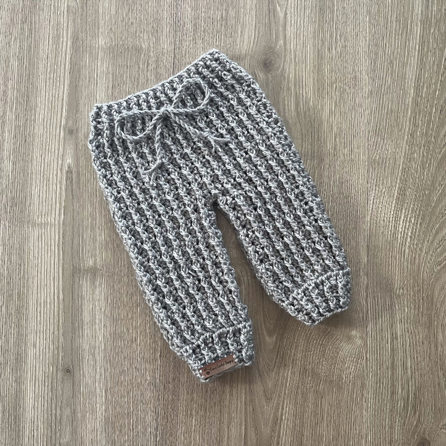 theo crochet baby pants